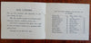 Wardwell's Boston Lunch Restaurant 1897 illustrated small promotional booklet