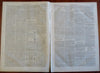 Alabama Secede Delegation Harper's Civil War newspaper 9 Feb 1861 complete issue