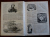 Alabama Secede Delegation Harper's Civil War newspaper 9 Feb 1861 complete issue