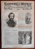 Bull Run Battle prints Harper's Civil War newspaper August 1861 complete issue