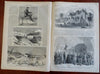 Winslow Homer Ice Velocipede Reconstruction Era newspaper 1869 complete issue