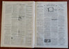 Winslow Homer Ice Velocipede Reconstruction Era newspaper 1869 complete issue