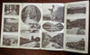 New England Tours 1928 Mixer's Road Maps folding tourist NE Hotel Assoc. tour
