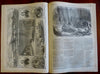 Winslow Homer Forest Pickets Harper's Civil War newspaper 1862 complete issue