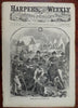 Christmas in Camp W. Homer Harper's Civil War newspaper 1862 complete issue