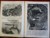 Hornet Shipwreck Train Crash Harper's Reconstruction Era newspaper 1866 issue