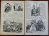 Hornet Shipwreck Train Crash Harper's Reconstruction Era newspaper 1866 issue