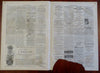 Colorado Denver Valentine's Day Harper's Reconstruction Era newspaper 1866 issue