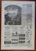 Colorado Denver Valentine's Day Harper's Reconstruction Era newspaper 1866 issue