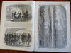 Lincoln & Cabinet Winfield Scott Harpers Civil War newspaper 1861 complete issue