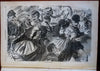 Soldiers at Home Winslow Homer Harper's Civil War newspaper 1863 complete issue