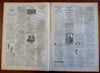 Soldiers at Home Winslow Homer Harper's Civil War newspaper 1863 complete issue