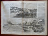 Nevada mining Suez Canal Harper's Reconstruction Era nwsppr 1869 complete issue