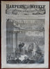 Grant Inauguration Senate Harper's Reconstruction newspaper 1869 complete issue