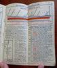 National Dixie Highway Grade & Surface road Guide 1924 Mohawk Rubber Co Brochure