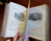 Colton's American School Geography 1863 Morgan profusely illustrated book