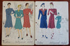 Caltex Sportswear Women's Dresses Fashion c. 1940's color style sheets w/ prices