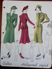 Caltex Sportswear Women's Dresses Fashion c. 1940's color style sheets w/ prices