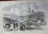 Rappahannock Bridge Crossing Harper's Civil War newspaper 1863 complete issue