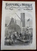 Uprising of the North Virginia Harper's Civil War newspaper 1862 complete issue