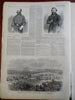 Ice Skating Winslow Homer Harper's Civil War newspaper 1862 complete issue