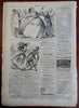 Ice Skating Winslow Homer Harper's Civil War newspaper 1862 complete issue