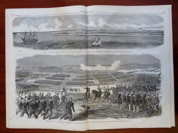 Civil War in Florida Navy Harper's Civil War newspaper 1861 complete issue