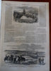 Battle of Bull Run & Laurel Hill Harpers Civil War newspaper 1861 complete issue