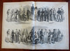 Union Commanders Springfield Harper's Civil War newspaper 1861 complete issue