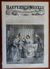 Women Civil War Spy Italy Harper's Reconstruction newspaper 1866 complete issue
