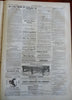 NYC Billiard Tournament Harper's Reconstruction newspaper 1866 complete issue