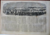 Winslow Homer Ellsworths Zoaves Harper's Civil War newspaper 1861 complete issue