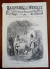 Sioux Uprising Fredericksburg Harper's Civil War newspaper 1862 complete issue