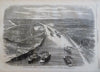 Admiral Foote Gun Boats Harper's Civil War newspaper 1862 complete issue