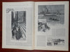 U.S.S. Maine Explosion Havana Harper's Spanish-American War newspaper 1898 issue