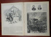 New York Docks Fire Brigade Harper's Gilded Age newspaper 1882 complete issue