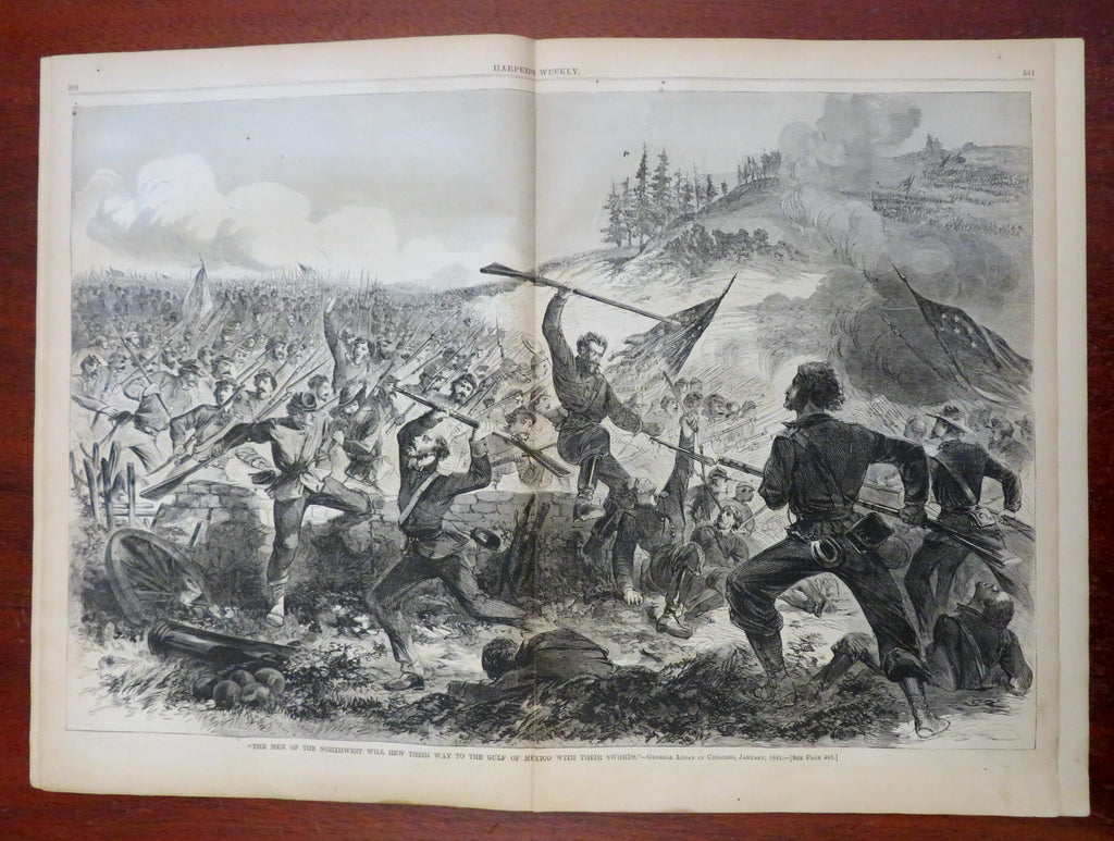 Occupied New Orleans Grant Harper's Civil War newspaper 1863 complete issue