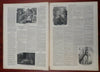 Winslow Homer Winter Scenes Snow Slide Harper's newspaper 1860 complete issue