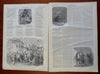 Winslow Homer Thanksgiving Day Print Harper's newspaper 1860 complete issue