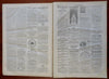 Winslow Homer Thanksgiving Day Print Harper's newspaper 1860 complete issue