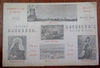 The Hague Netherlands City Plan Promo c. 1890's M.J. Visser tourist pamphlet