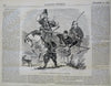 Opium Den Death Cartoon SF Gold Digging Harper's newspaper 1858 complete issue