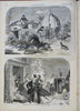 Winslow Homer x 4 Thanksgiving Scenes Harper's newspaper 1858 complete issue