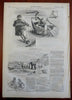 Atlantic Cable Completion Cherbourg Harper's newspaper 1858 complete issue