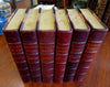 Washington Irving Collected Works 1888 lovely 6 vol. decorative leather set
