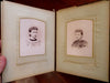 Family Portraits Photo Album c. 1870's decorative family metal letters & clasps