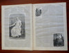 Winslow Homer multiple prints Harper's newspaper 1860 complete issue