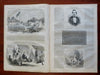 Salt Lake City Maine Lumber Chess Harper's newspaper 1858 complete issue