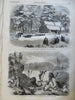 Salt Lake City Maine Lumber Chess Harper's newspaper 1858 complete issue