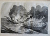 Mormon War Provo Steamship Austria Wreck Harper's newspaper 1858 complete issue